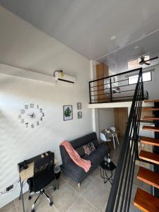 Posezení v ubytování Central Suites by H&R