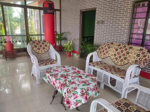 Posezení v ubytování Mansons Homestay