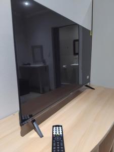A television and/or entertainment centre at Klerksdorp Flamwood Central Apt