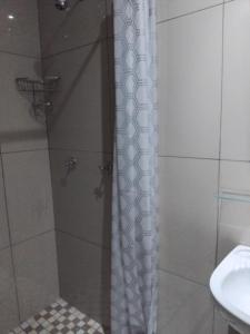 Koupelna v ubytování Klerksdorp Flamwood Central Apt