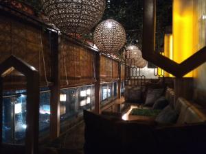 Posezení v ubytování B Fashion Hotel