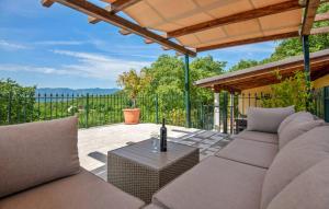 Μπαλκόνι ή βεράντα στο Ferienhaus Dalmatien - Vrgorac Villa Oasis of Peace