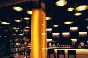 Lounge nebo bar v ubytování B Fashion Hotel