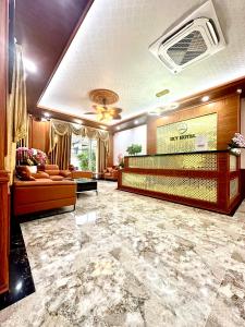 Vstupní hala nebo recepce v ubytování Sky hotel