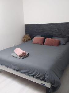 Posteľ alebo postele v izbe v ubytovaní DOGA Bel appartement 1er étage 4 personnes bebe