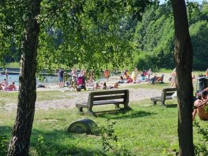 Un paisaje natural cerca del camping