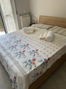 Postel nebo postele na pokoji v ubytování A casa di Vitto