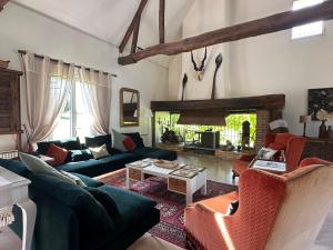 Гостиная зона в Domaine de La Charmille