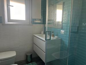 Bagno di Casa vacanze Rosalinda House di fronte al mare di Palermo