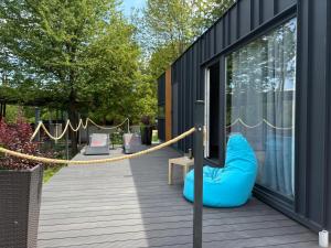 Balkón nebo terasa v ubytování rishko resort