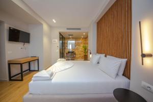 Voodi või voodid majutusasutuse Hotel Sole Mare toas