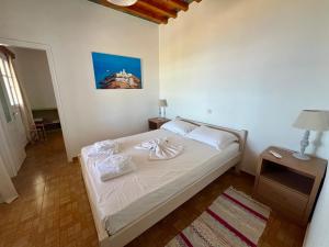 Postel nebo postele na pokoji v ubytování «MARMARA» house