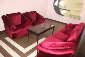 Χώρος καθιστικού στο Hotel Grace Inn Multan