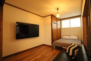 Gyominsou 魚眠荘 #GS1客房内的一张或多张床位