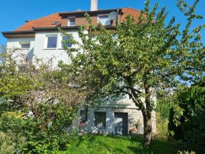 Garden sa labas ng Ferienwohnung 3 mit Gartennutzung in Crailsheim zu vermieten