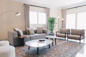 Posezení v ubytování VIDA by Elegant Hospitality - near malls