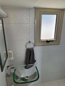 Koupelna v ubytování Villa Naxos + 16 fotografií