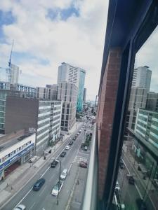 Nespecifikovaný výhled na destinaci Birmingham nebo výhled na město při pohledu z apartmánu