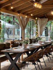 Restaurace v ubytování Casa Seciu