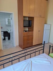 Kuchyň nebo kuchyňský kout v ubytování Janis Castle Apartment