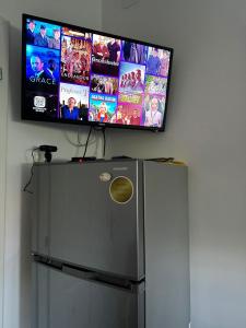 TV a/nebo společenská místnost v ubytování Apartman Ferenac