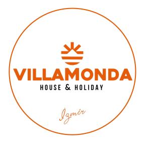 a logo for a villamontario house and holiday at villamonda in Kızilbahçe