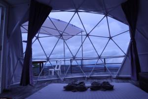 Příroda nedaleko luxury tent