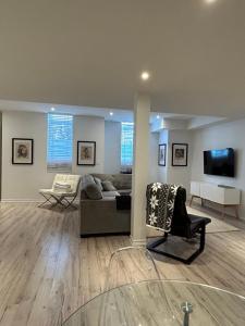 Ruang duduk di Luxury Executive Studio