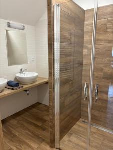 Koupelna v ubytování Apartmán pod Pálavou