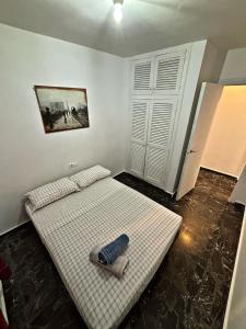 a bedroom with two beds in a room at Casa Amparo in Jávea