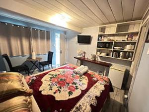 TV a/nebo společenská místnost v ubytování Guest Suite - Private Retreat - J-1