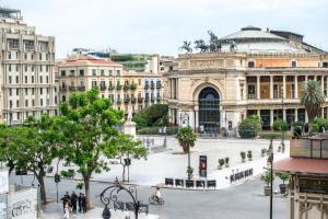 Γενική άποψη της πόλης Παλέρμο ή θέα της πόλης από  αυτός ο ξενώνας