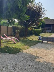 Zahrada ubytování Maison du bonheur + 6 fotografií