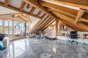 Posezení v ubytování Atemberaubendes Apartment mit Dachterrasse