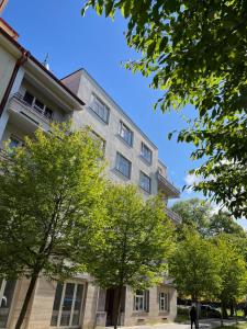 Budova, v ktorej sa apartmán nachádza