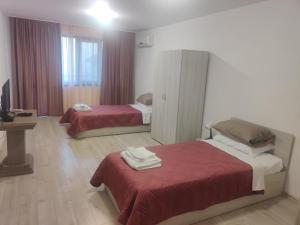 Postel nebo postele na pokoji v ubytování Apartment 1 Zdrave