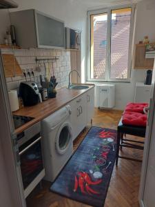 Kuchyňa alebo kuchynka v ubytovaní Casa Del Hodos