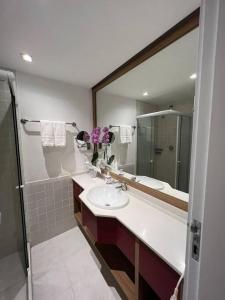Un baño de Flat Ipanema com Garagem