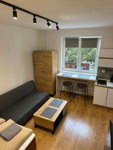 Kuchyňa alebo kuchynka v ubytovaní Apartmán BB-centrum3