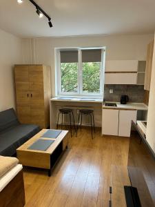 Kuchyňa alebo kuchynka v ubytovaní Apartmán BB-centrum3