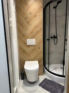 Kúpeľňa v ubytovaní Apartmán BB-centrum3