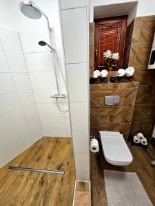 Łazienka w obiekcie Apartament z widokiem na góry - Split AC, Private Terrace, Private Parking