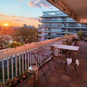 Μπαλκόνι ή βεράντα στο Chambre chez Casa Créteil