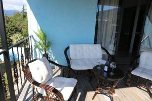 Balkón nebo terasa v ubytování Hotel Saguramo Bliss
