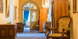 Posezení v ubytování Schlosshotel Rühstädt Garni - Natur & Erholung an der Elbe