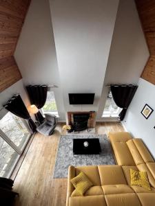 Predel za sedenje v nastanitvi Spectacular Ocean Views in Tranquil and Private Location