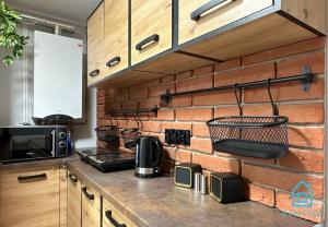 Kuchyň nebo kuchyňský kout v ubytování Hope Room - 10 Minutes to Gdańsk Old Town