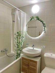 Koupelna v ubytování Appartement de charme