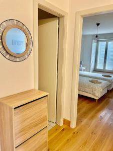 Postel nebo postele na pokoji v ubytování Appartement de charme