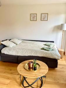 Postel nebo postele na pokoji v ubytování Appartement de charme